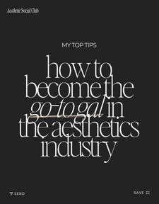 Instagram post by @aestheticsocialclub_