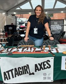 Instagram post by @attagirl_axes