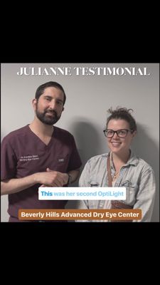 Instagram post by @beverlyhillsoptometrydryeye