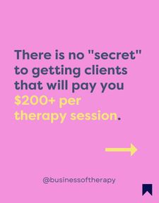 Instagram post by @businessoftherapy