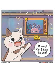 Instagram post by @catandcatcomics