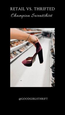 Instagram post by @goodgirlsthrift