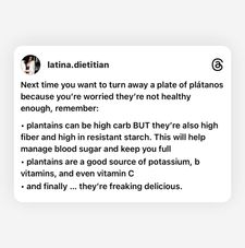 Instagram post by @latina.dietitian