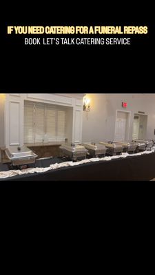 Instagram post by @letstalkcateringservice