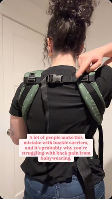 Instagram post by @thebabywearing.ot