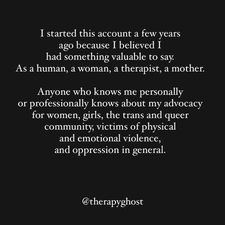 Instagram post by @therapyghost